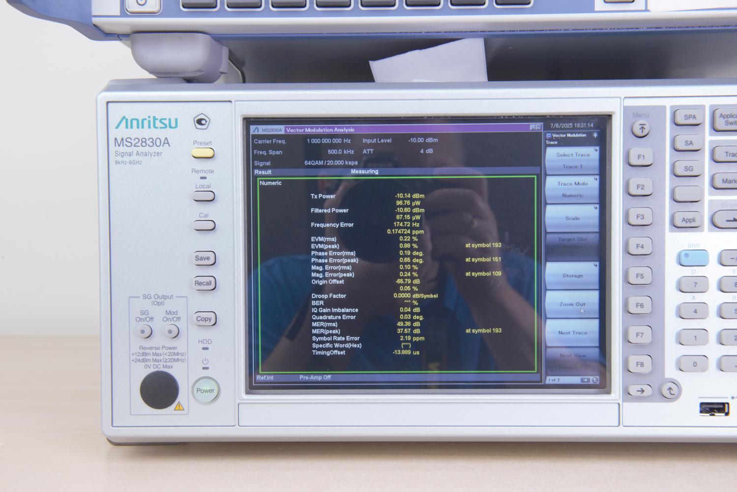 Анализатор спектра Anritsu MS2830A